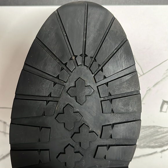 Prada Leather Espadrilles Black Round Toe Women’s Size 7.5 - Picture 14 of 16